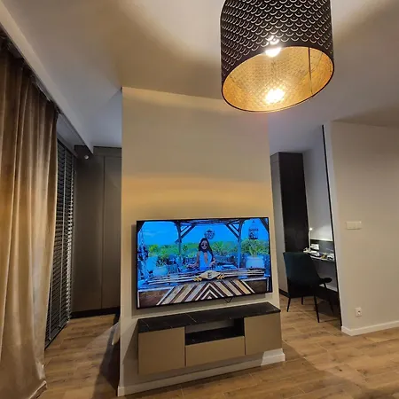 Apartment Ceglana Park- Piekne Osiedle- Nowe Luksusowe Mieszkanie Z Biurkiem Katowice