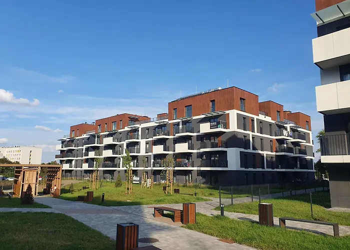 Ceglana Park- Piękne Osiedle- Nowe Luksusowe Mieszkanie Z Biurkiem Apartament Katowice