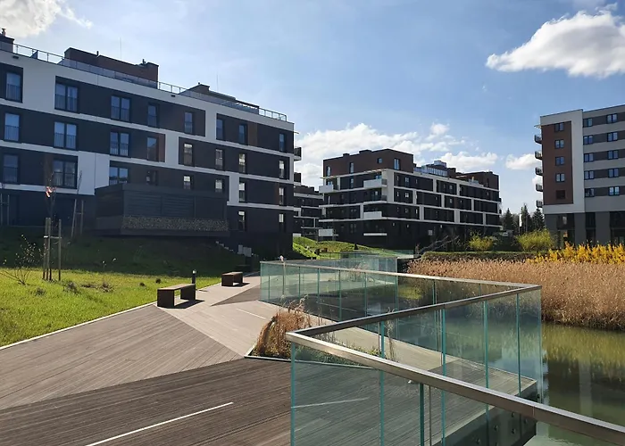 Apartament Ceglana Park- Piękne Osiedle- Nowe Luksusowe Mieszkanie Z Biurkiem Katowice