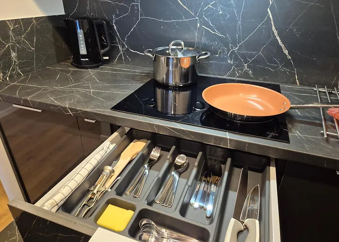 Apartament Ceglana Park- Piękne Osiedle- Nowe Luksusowe Mieszkanie Z Biurkiem Katowice