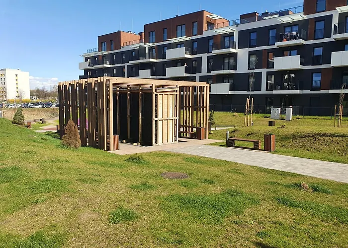 Ceglana Park- Piękne Osiedle- Nowe Luksusowe Mieszkanie Z Biurkiem Apartament Katowice